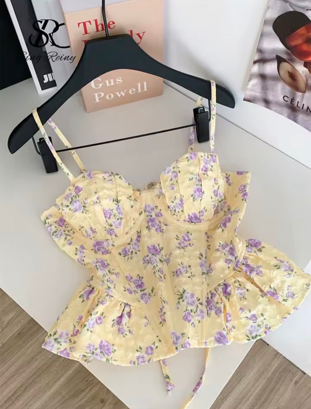 Corset imprimé fleurs 🌷