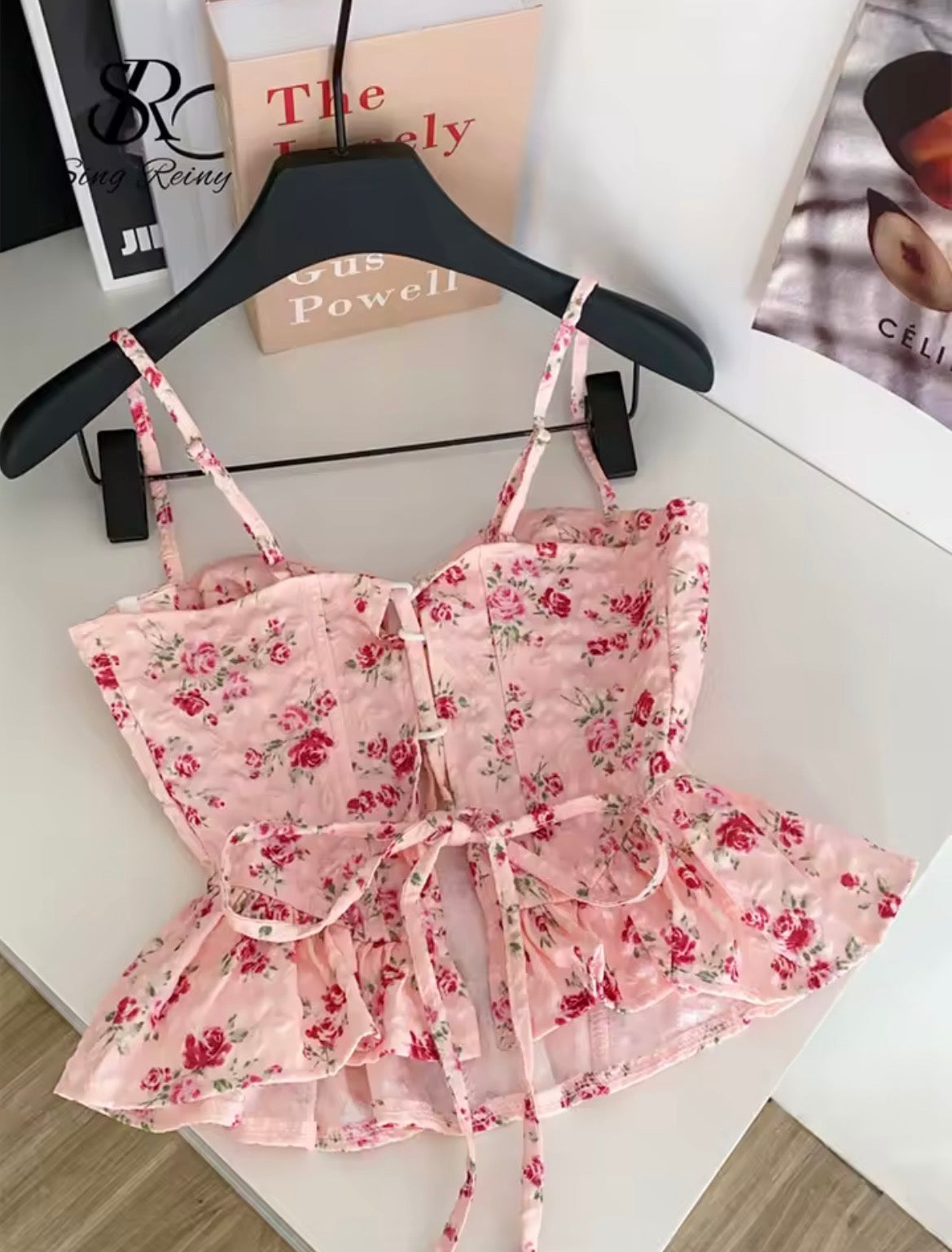 Corset imprimé fleurs 🌷