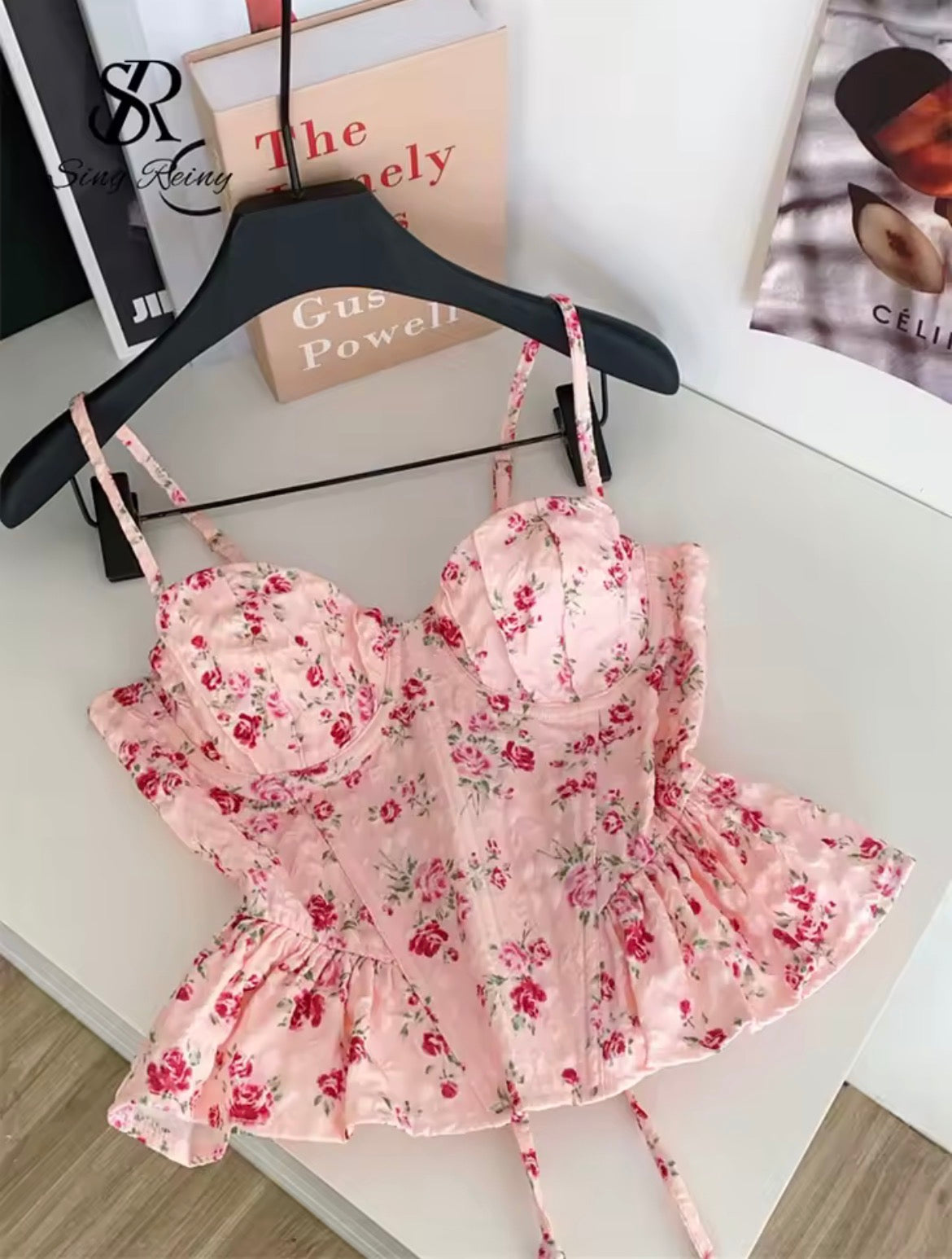 Corset imprimé fleurs 🌷