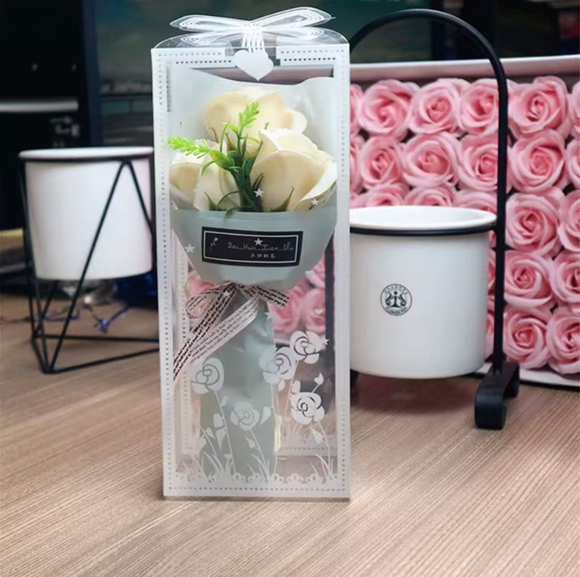 Bouquet de fleurs artificielles