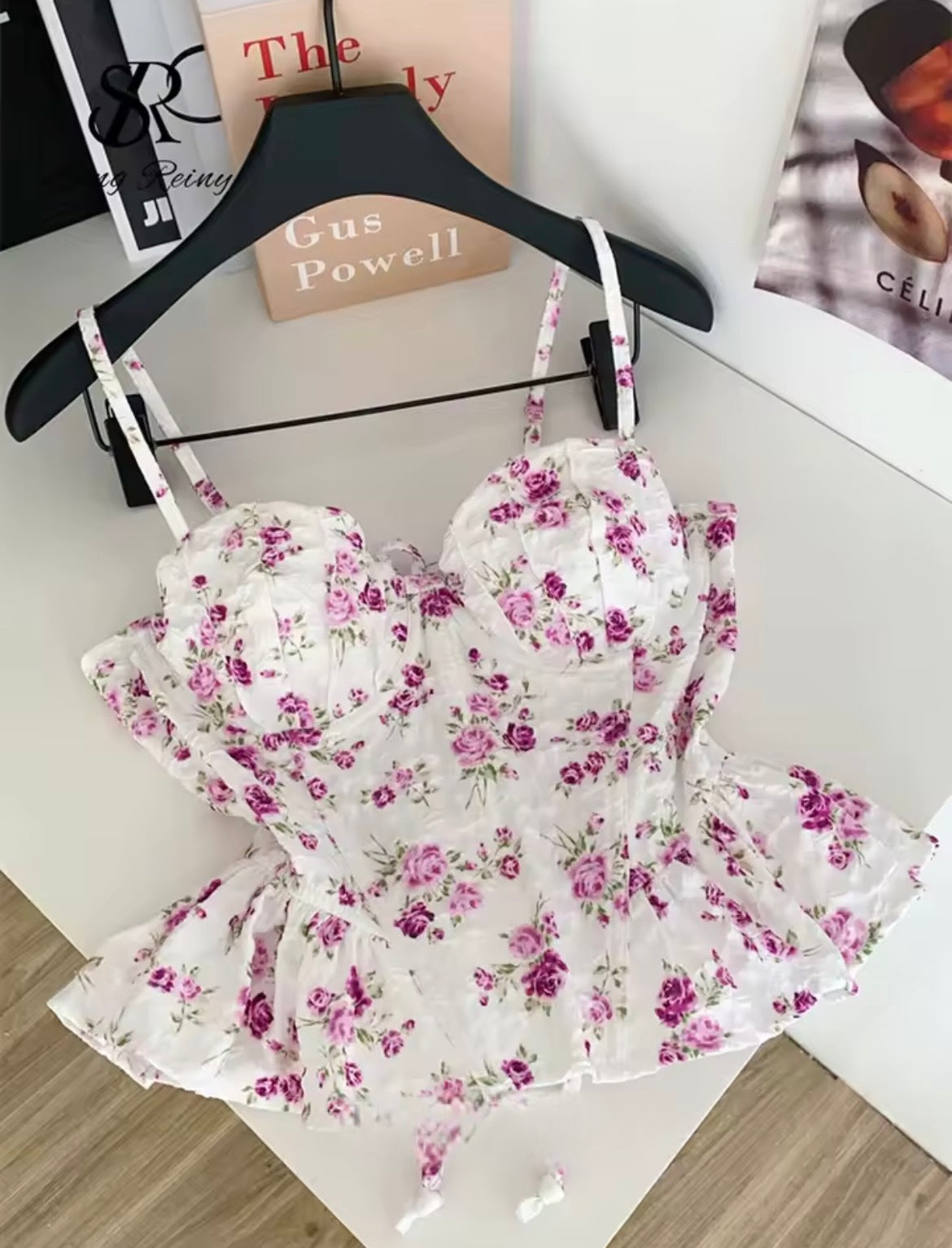 Corset imprimé fleurs 🌷