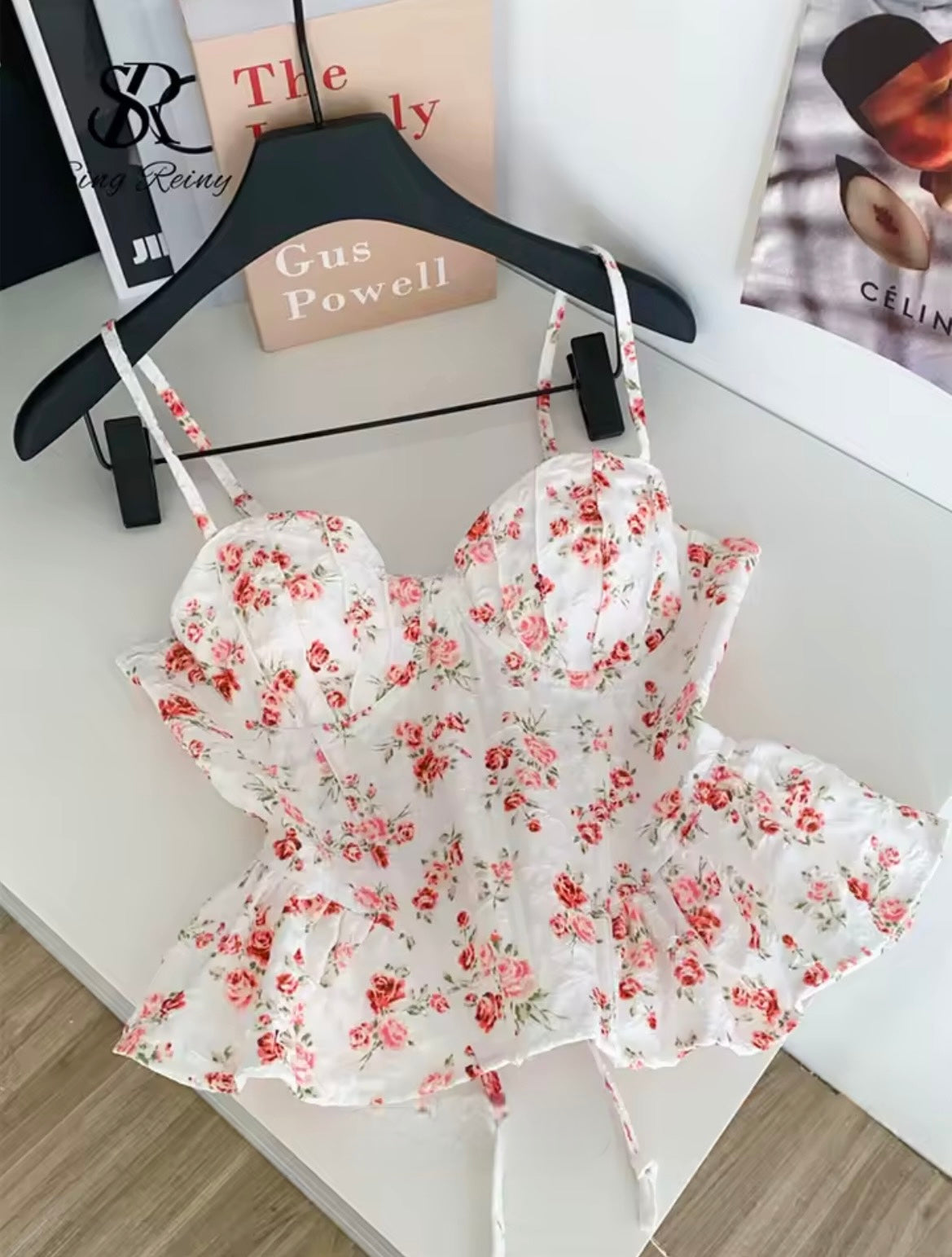 Corset imprimé fleurs 🌷