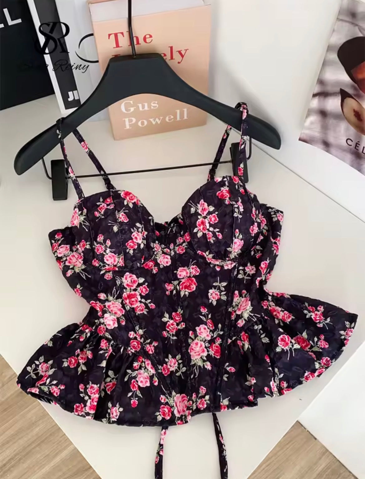 Corset imprimé fleurs 🌷
